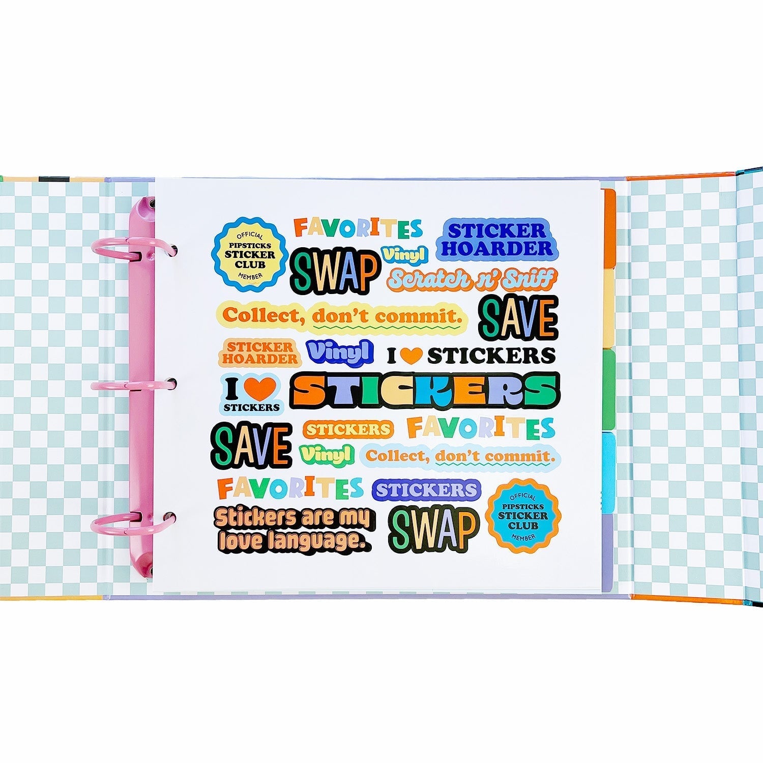Colorblock Wonder Sticker Keeper