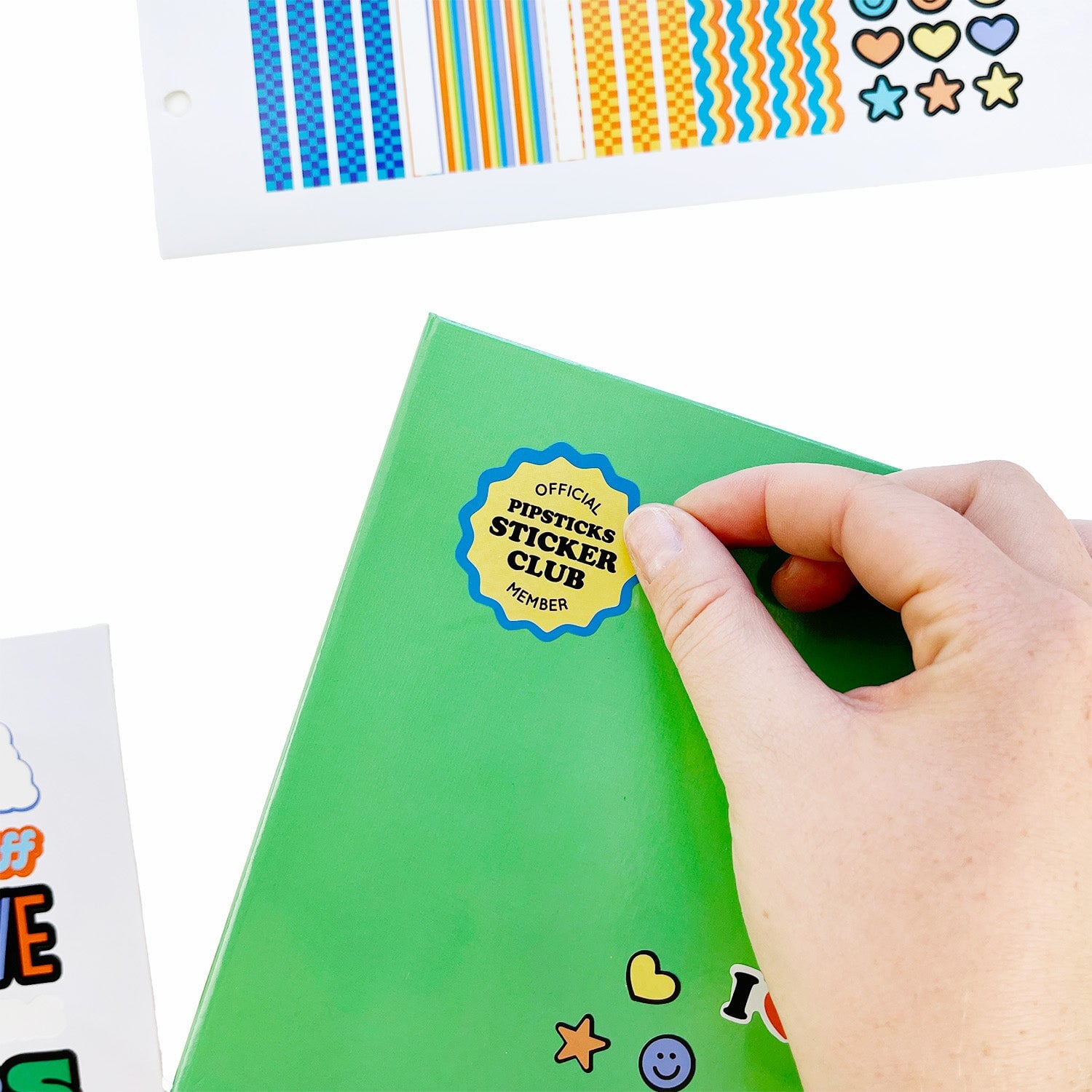 Colorblock Wonder Sticker Keeper