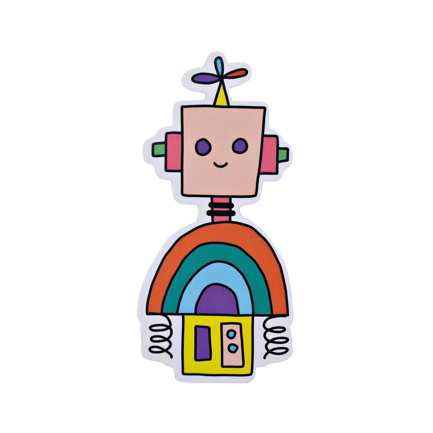 Rainbow Robot Vinyl