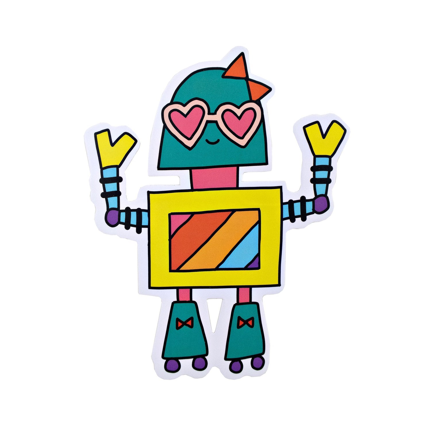 Roller Skate Robot Vinyl