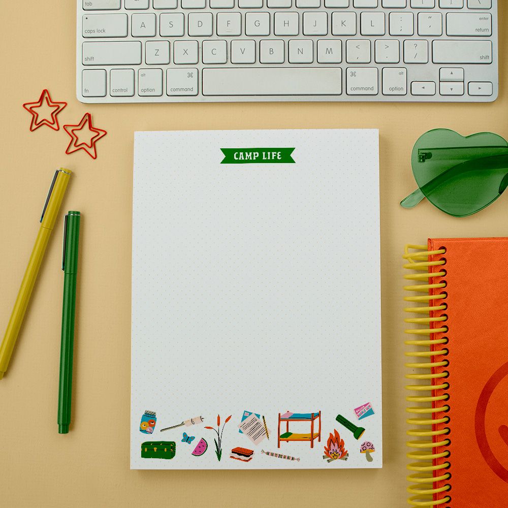 Camp Life Notepad
