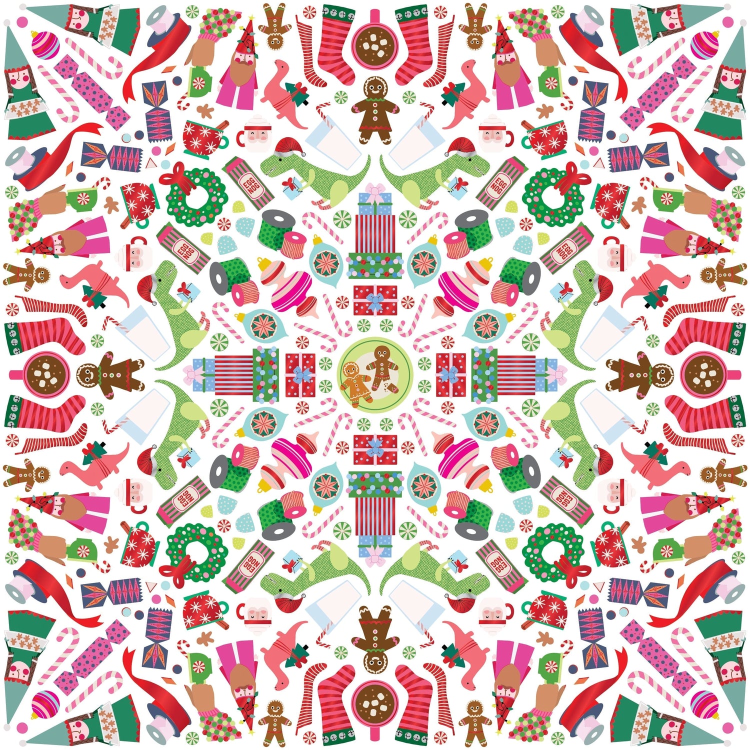 Holly Jolly Sticker Burst