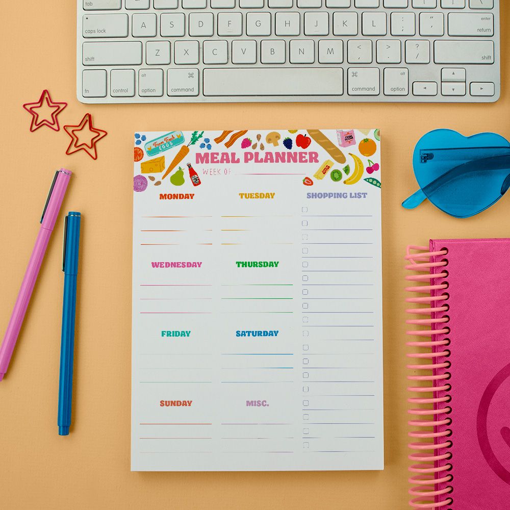 Meal Planner Notepad