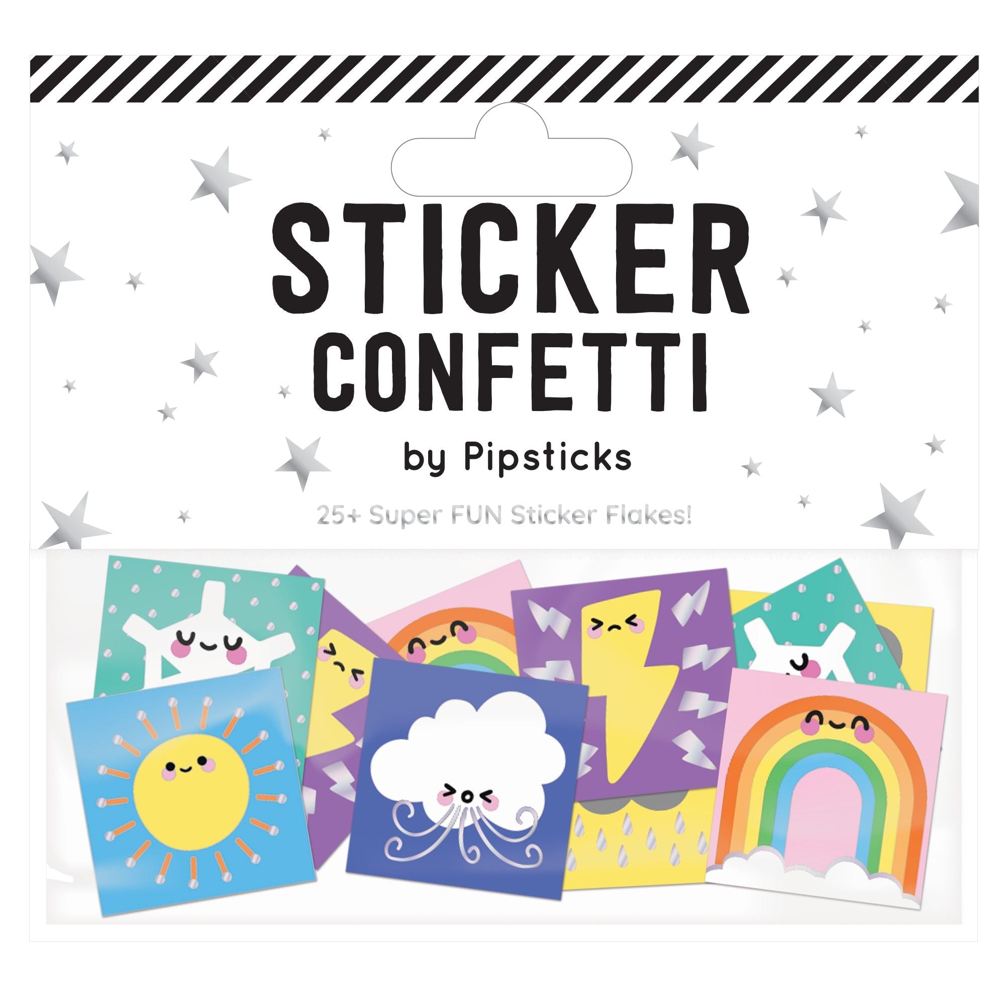 Weather Stations Sticker Confetti