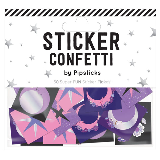 Moon Blooms Sticker Confetti