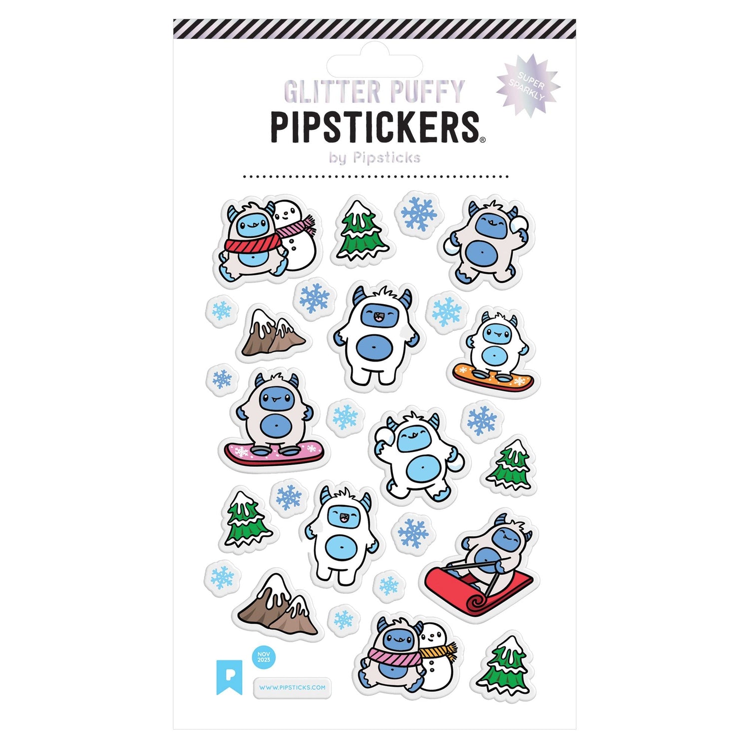 Puffy Playful Yetis