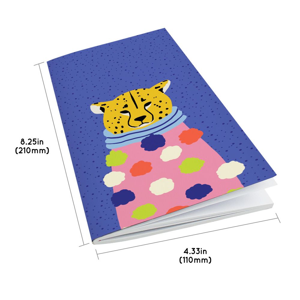 Pom Pom Cheetah Traveler Notebook