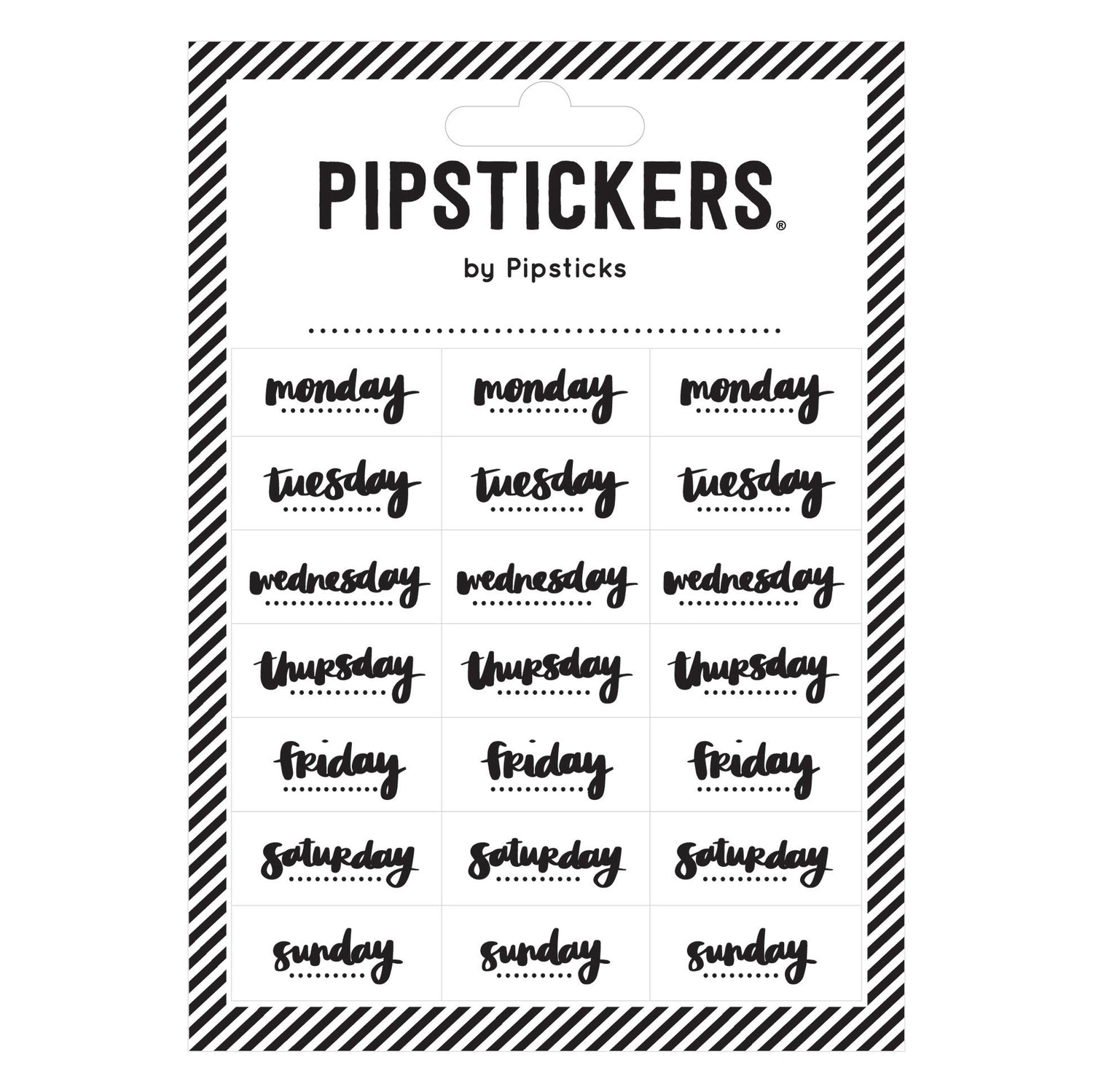 Color-in Days Of The Week