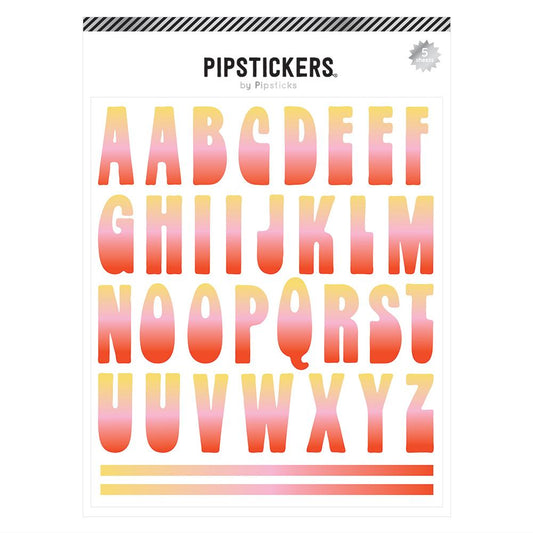 Groovy Big Alphabet (5ct)