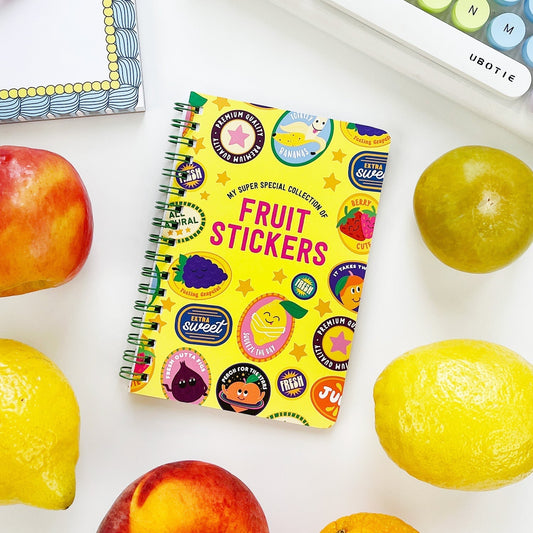 Fruit Sticker Journal Book