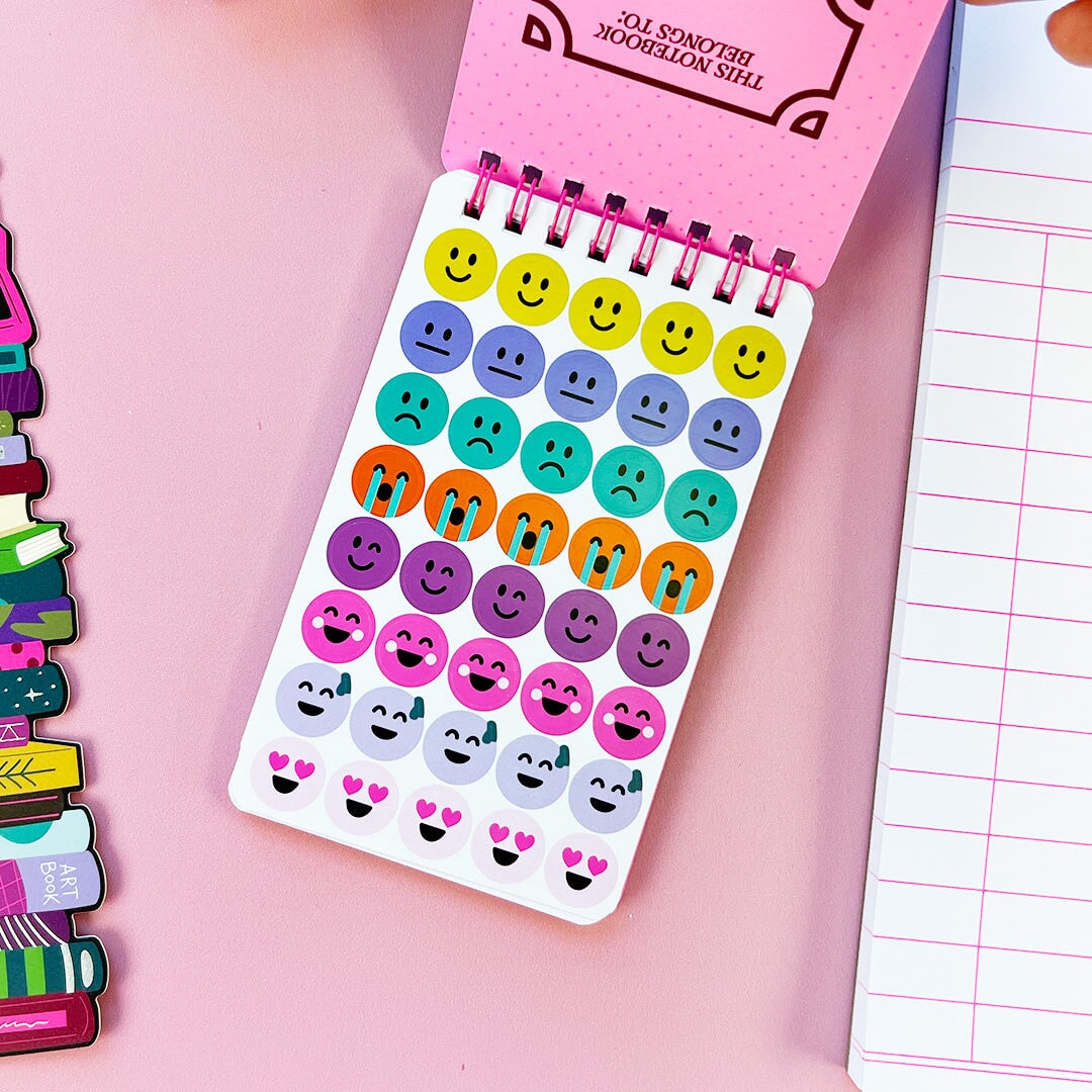 Tiny Reading Log Mini Notebook