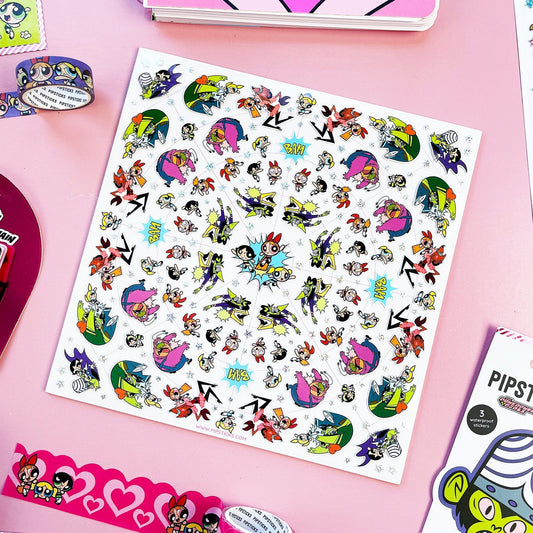 The Powerpuff Girls Sticker Burst
