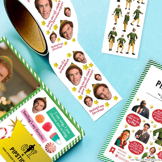 Elf Buddy Quotes Stickers On The Roll