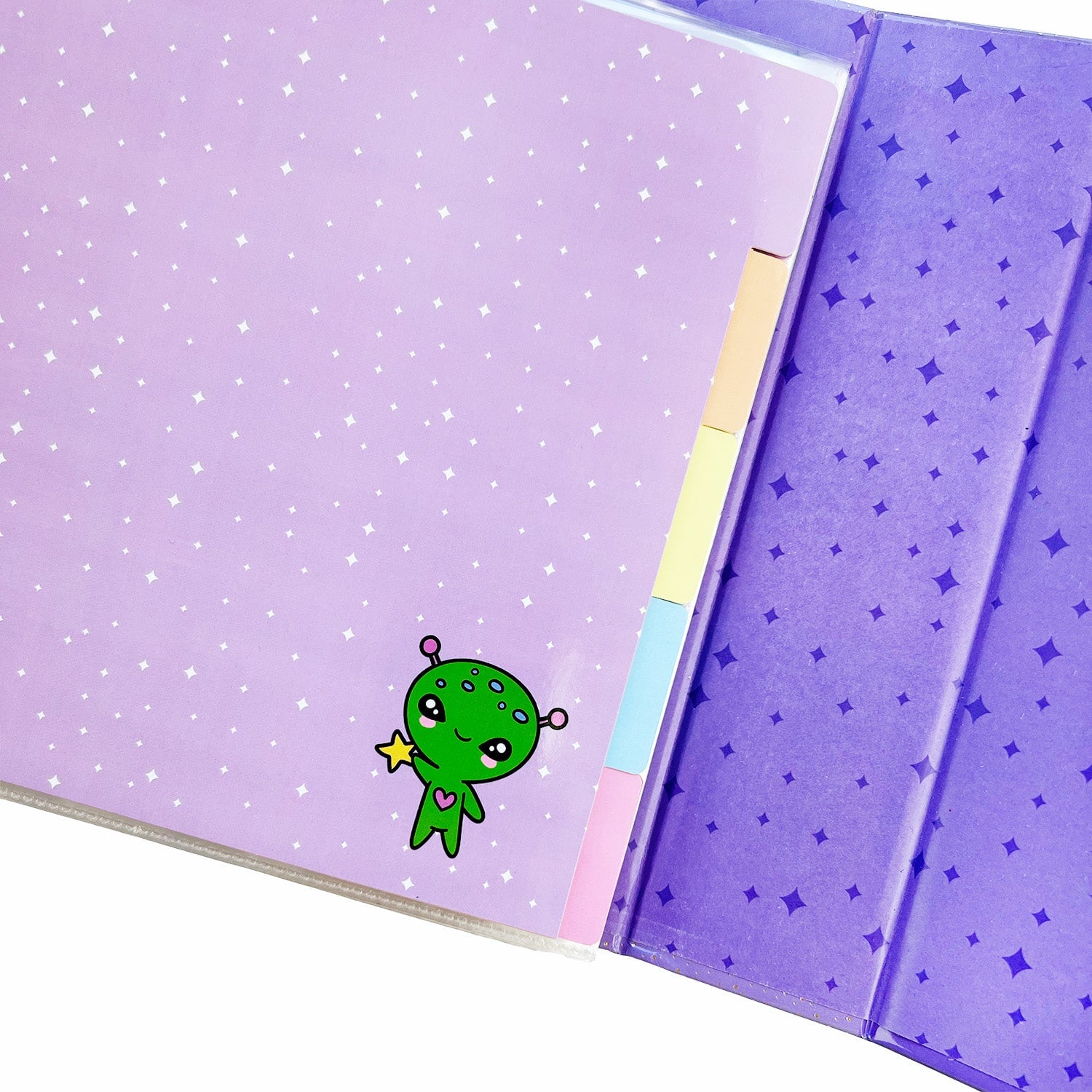Kawaii Alien Sticker Keeper