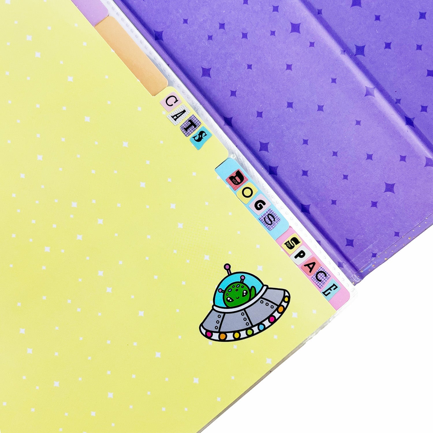 Kawaii Alien Sticker Keeper