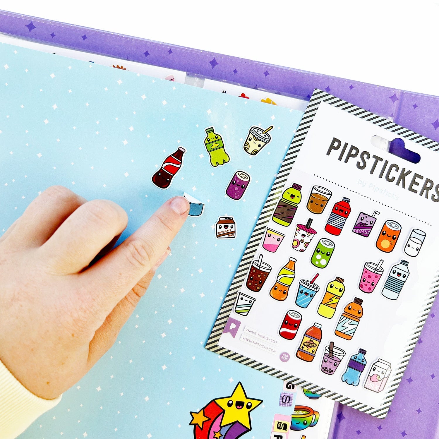 Kawaii Alien Sticker Keeper