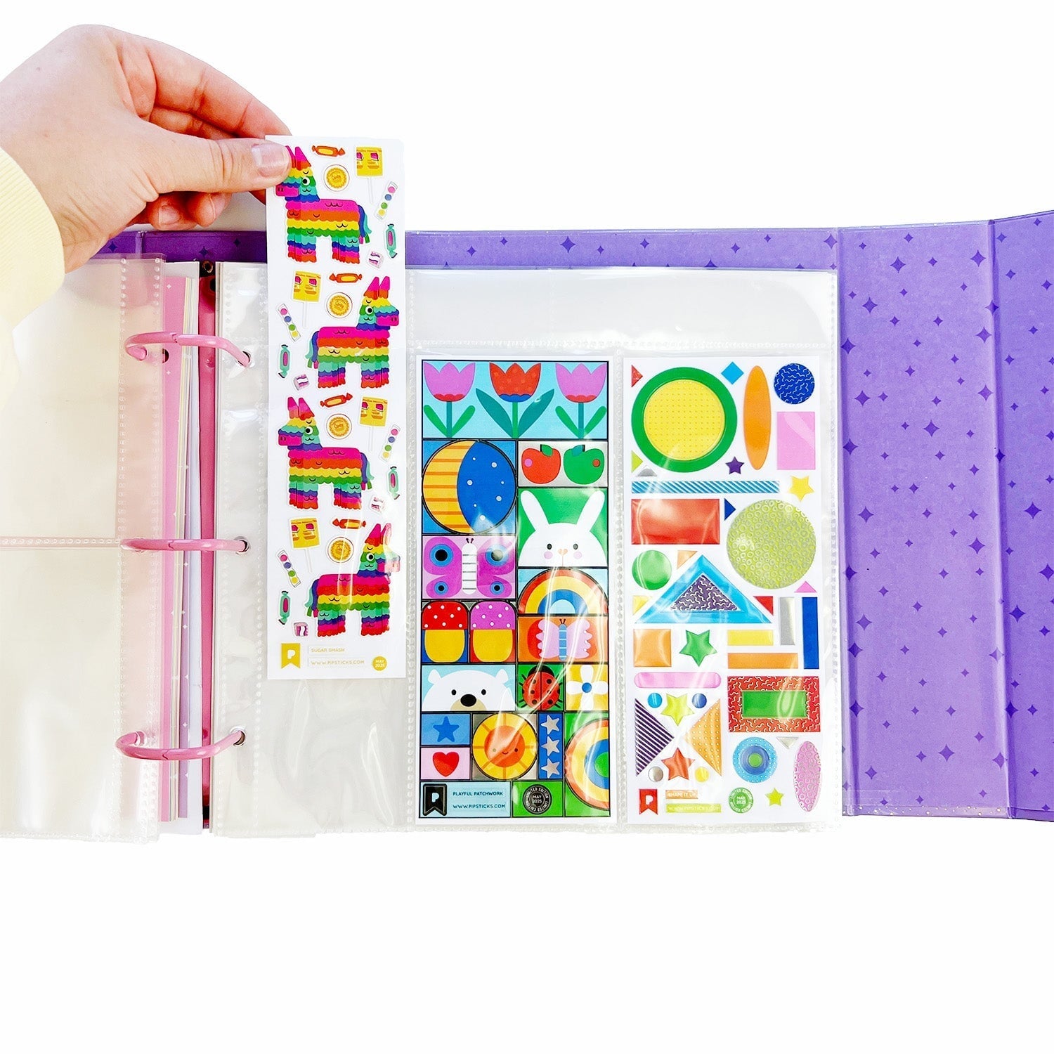 Kawaii Alien Sticker Keeper