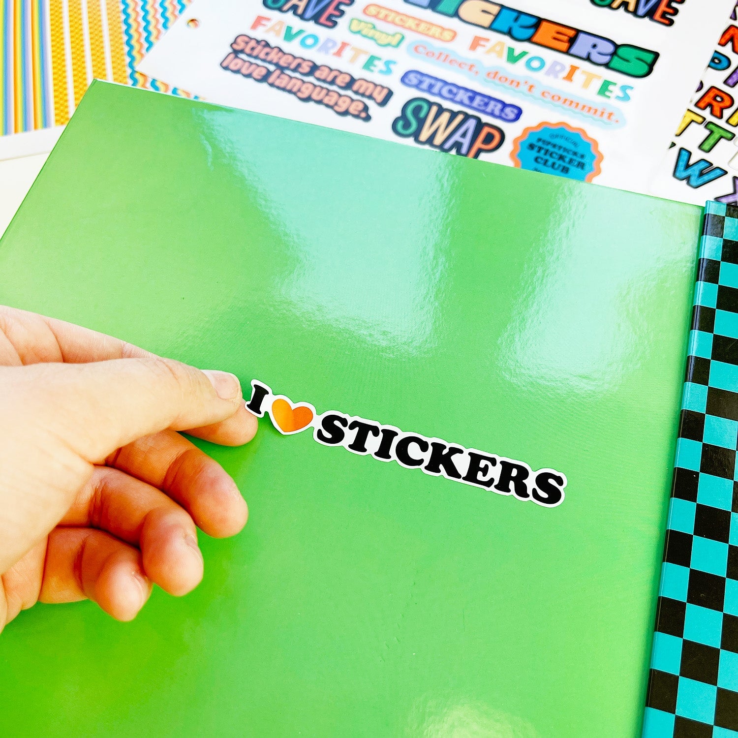 Colorblock Wonder Sticker Keeper
