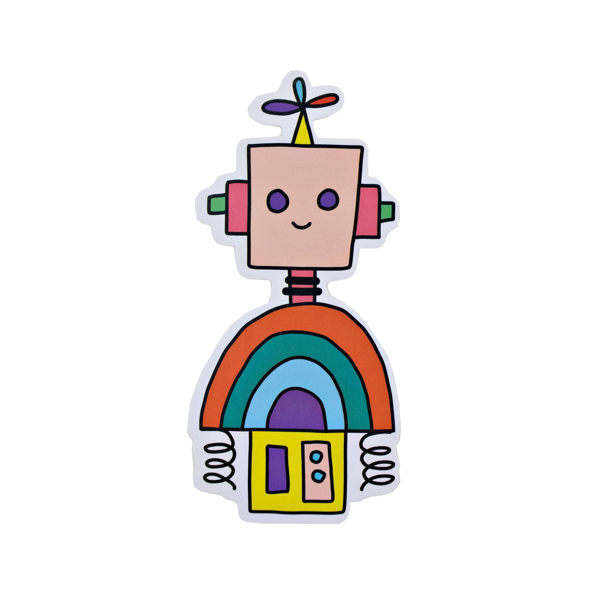 Rainbow Robot Vinyl