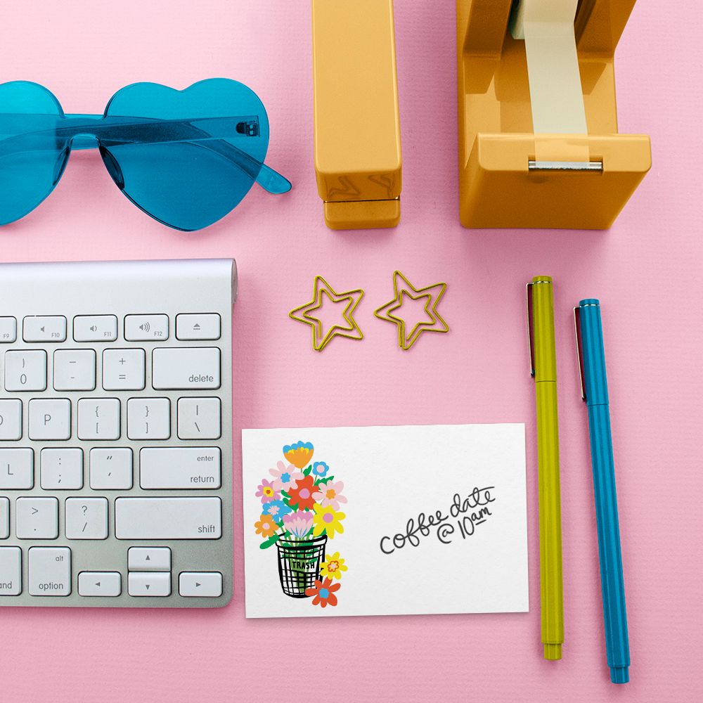 Spring Colors Sticky Note Set
