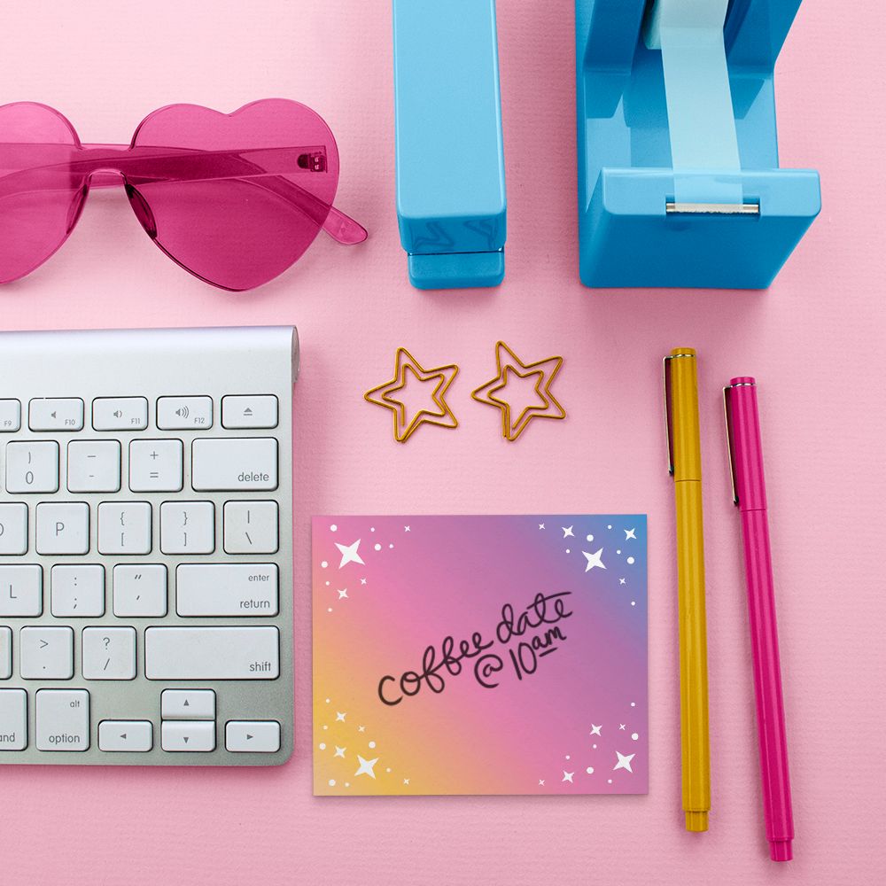 Mystical Colors Sticky Note Set