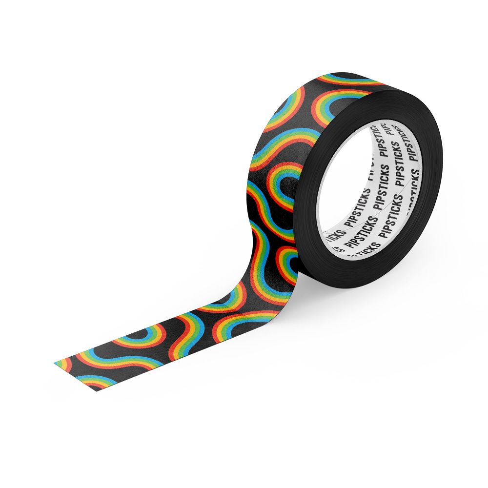 Rainbow Road Washi