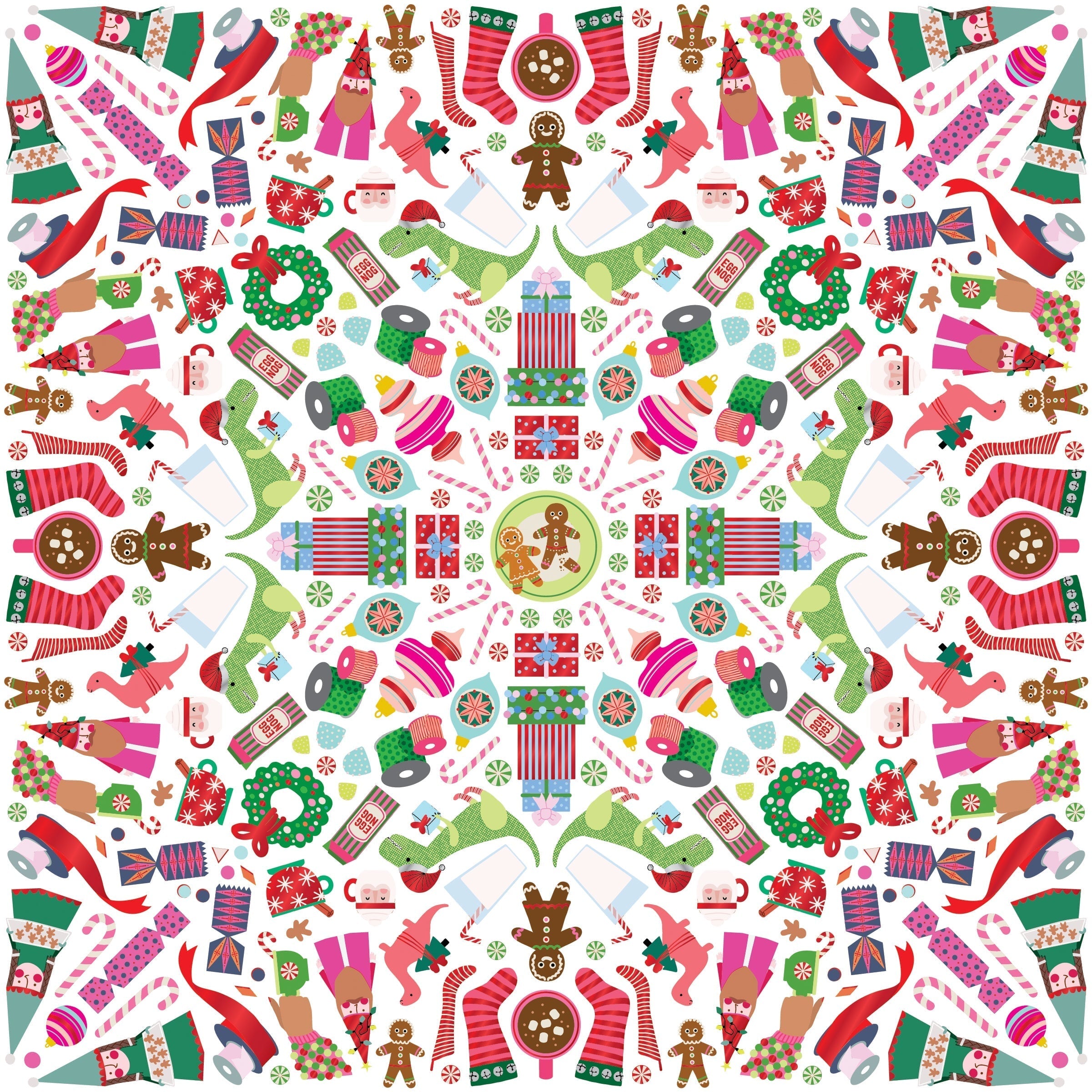 Holly Jolly Sticker Burst