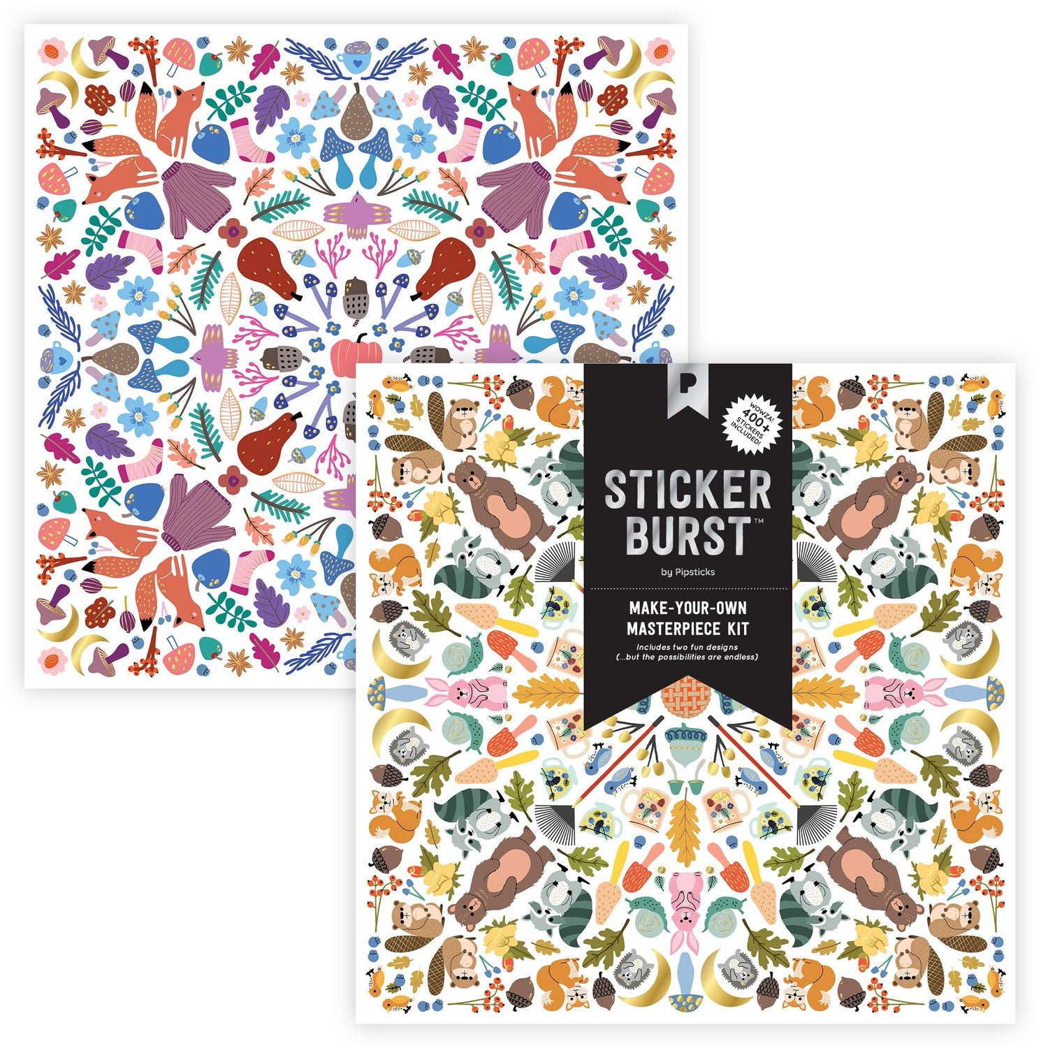 Friendly Forest Sticker Burst