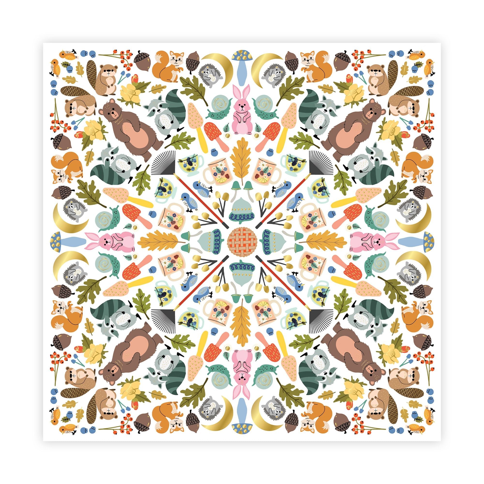 Friendly Forest Sticker Burst