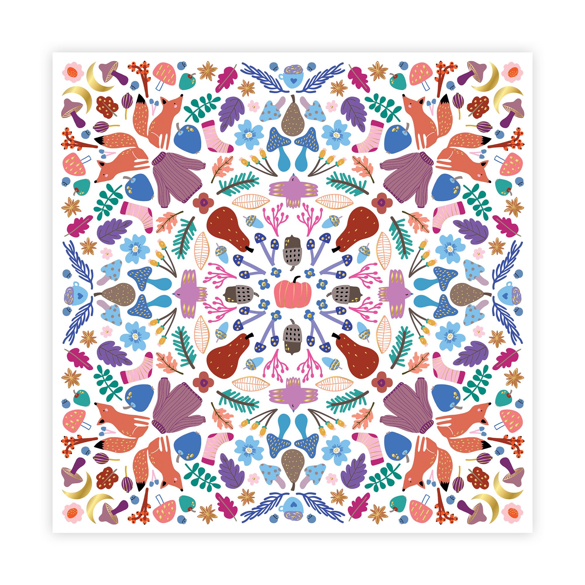 Friendly Forest Sticker Burst