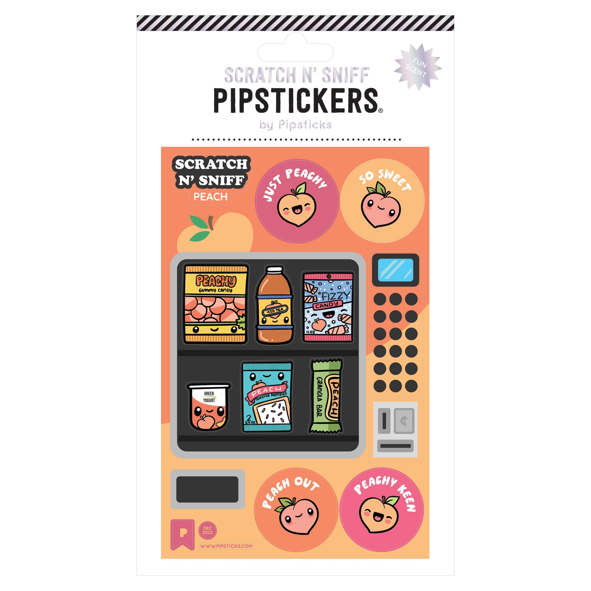 Peachy Keen Machine Scratch 'n Sniff