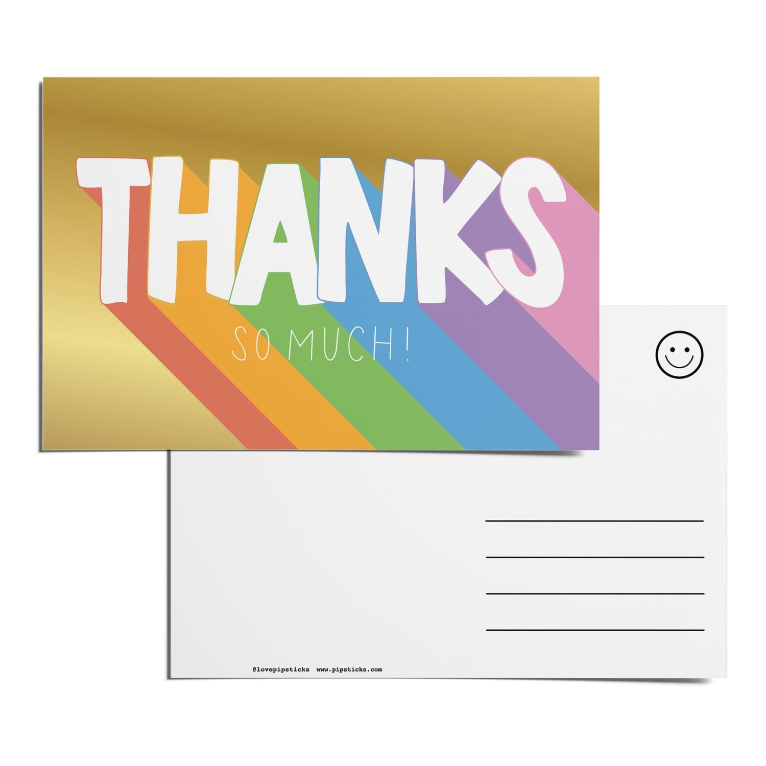 Thanks So Much Postcard Pack
