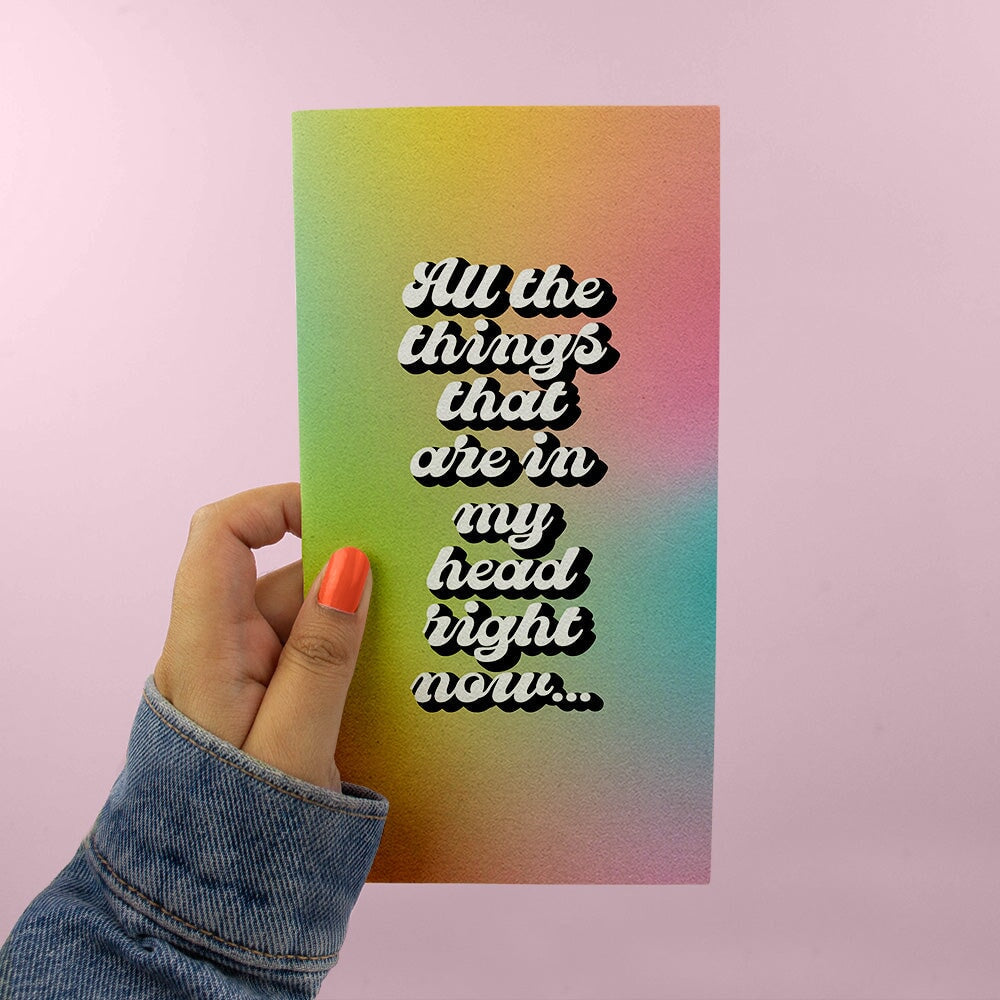 Things In My Head Traveler Notebook