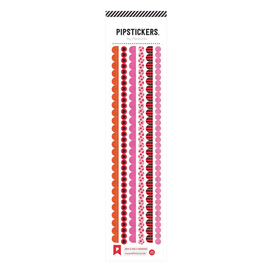 Pink & Frilly Borders