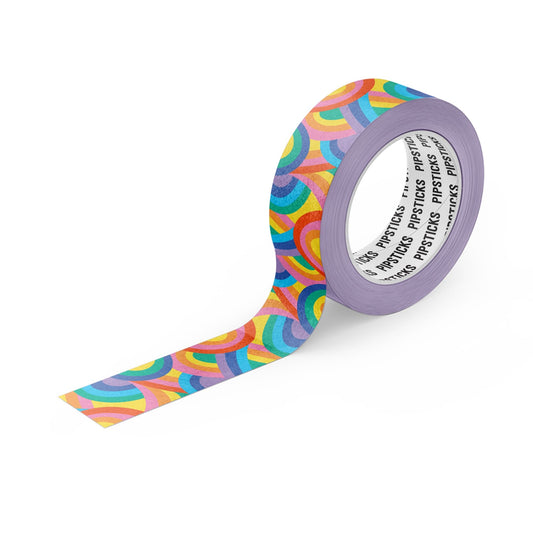 Layered Rainbows Washi