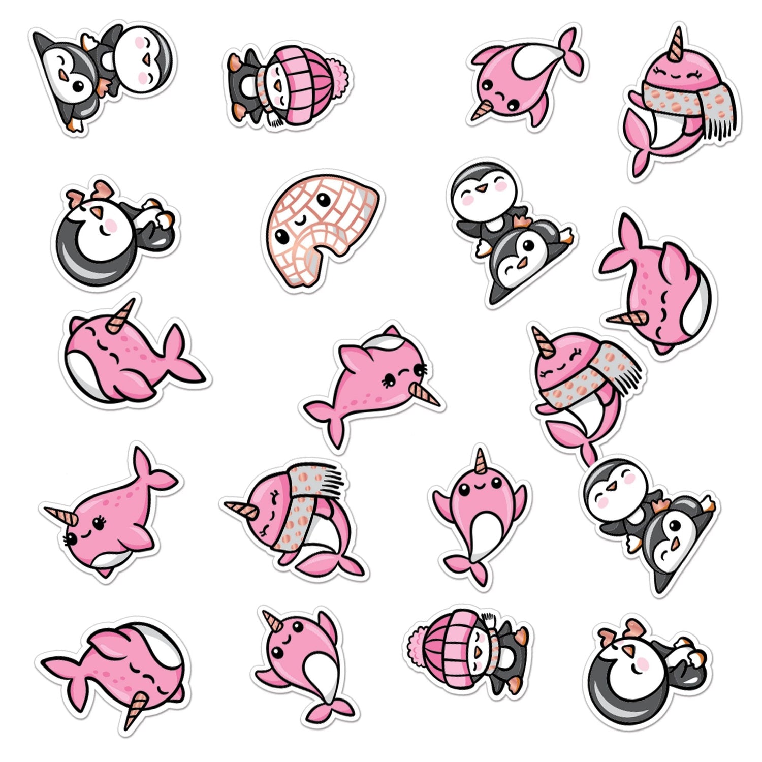Frosty Friends Sticker Confetti