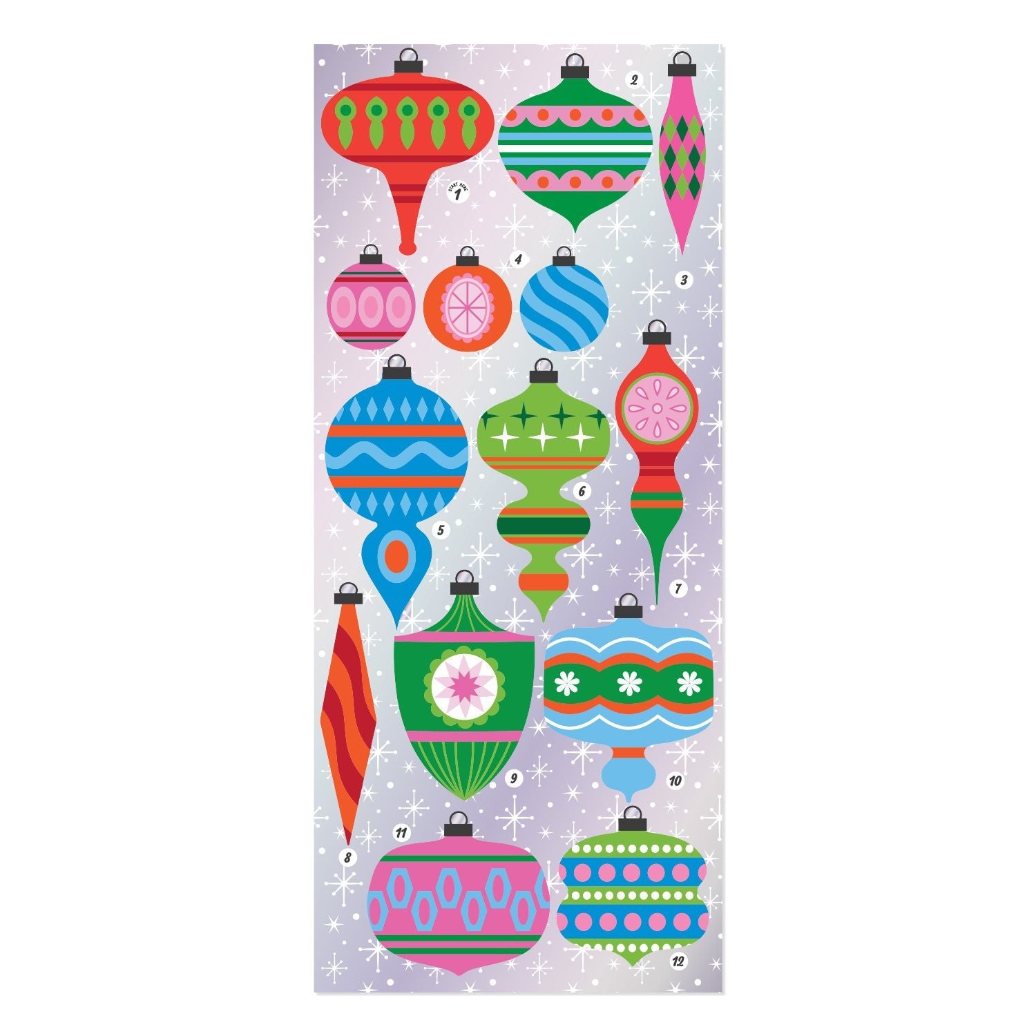 Christmas Advent Sticker Countdown