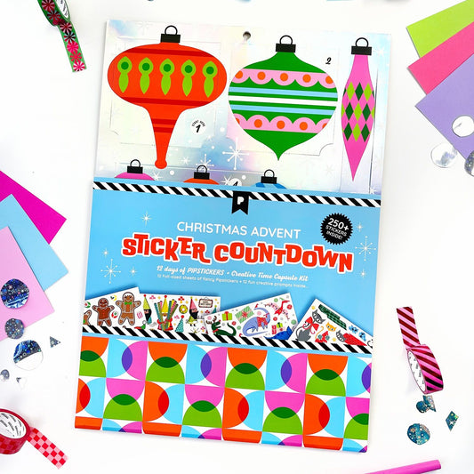 Christmas Advent Sticker Countdown