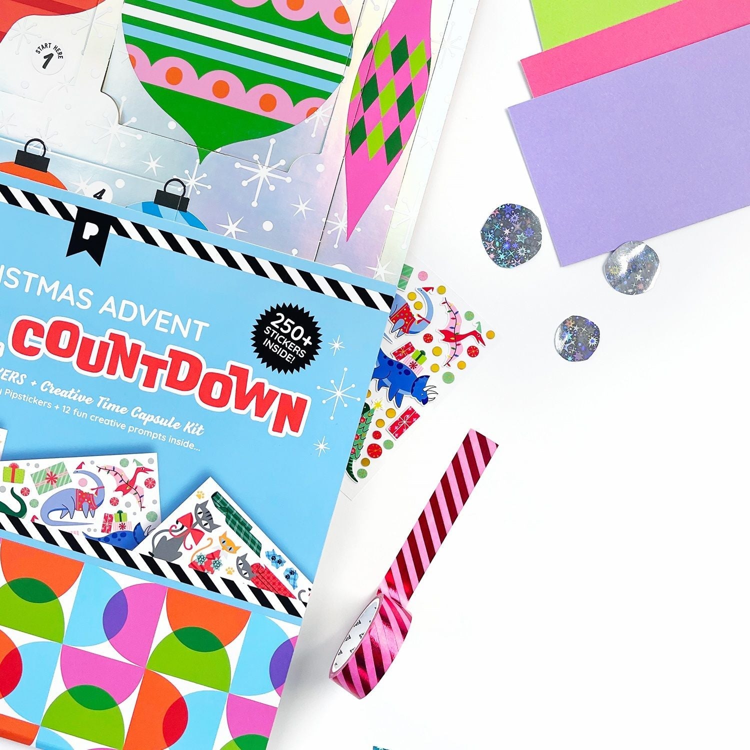 Christmas Advent Sticker Countdown