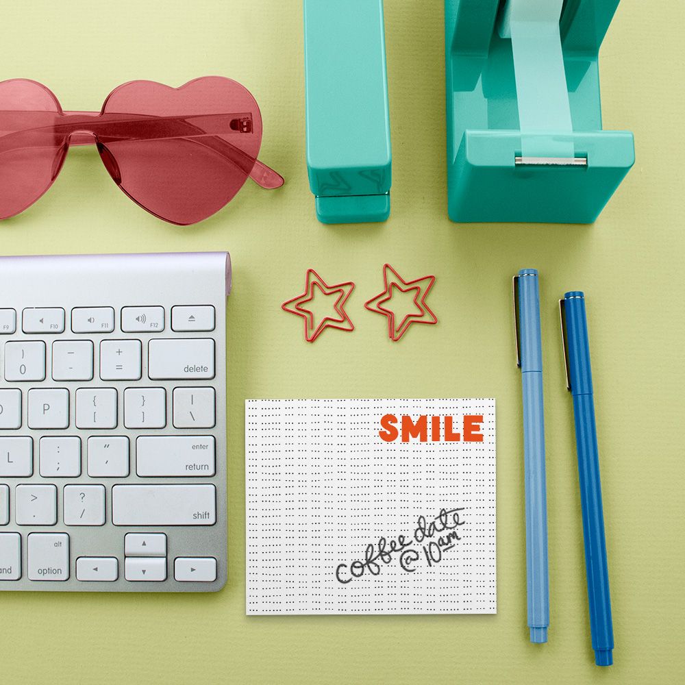 Flash A Smile Sticky Note Set