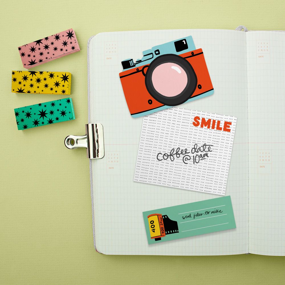 Flash A Smile Sticky Note Set