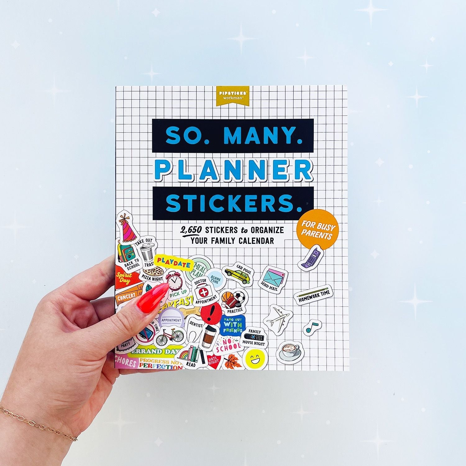 So. Many. Planner Stickers. For Busy Parents Book