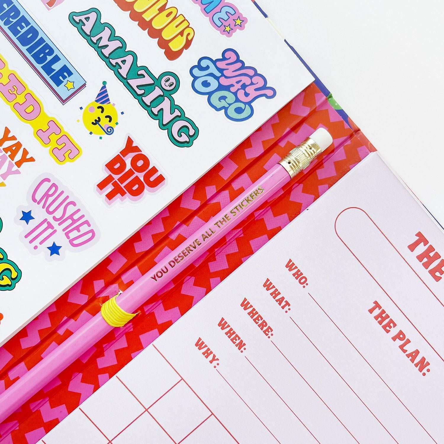 Classic Candy Sticker Habit Tracker