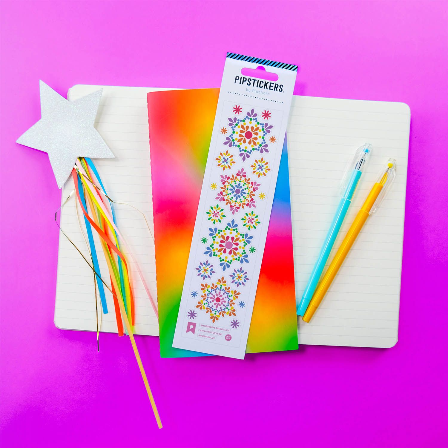 Kaleidoscope Snowflakes