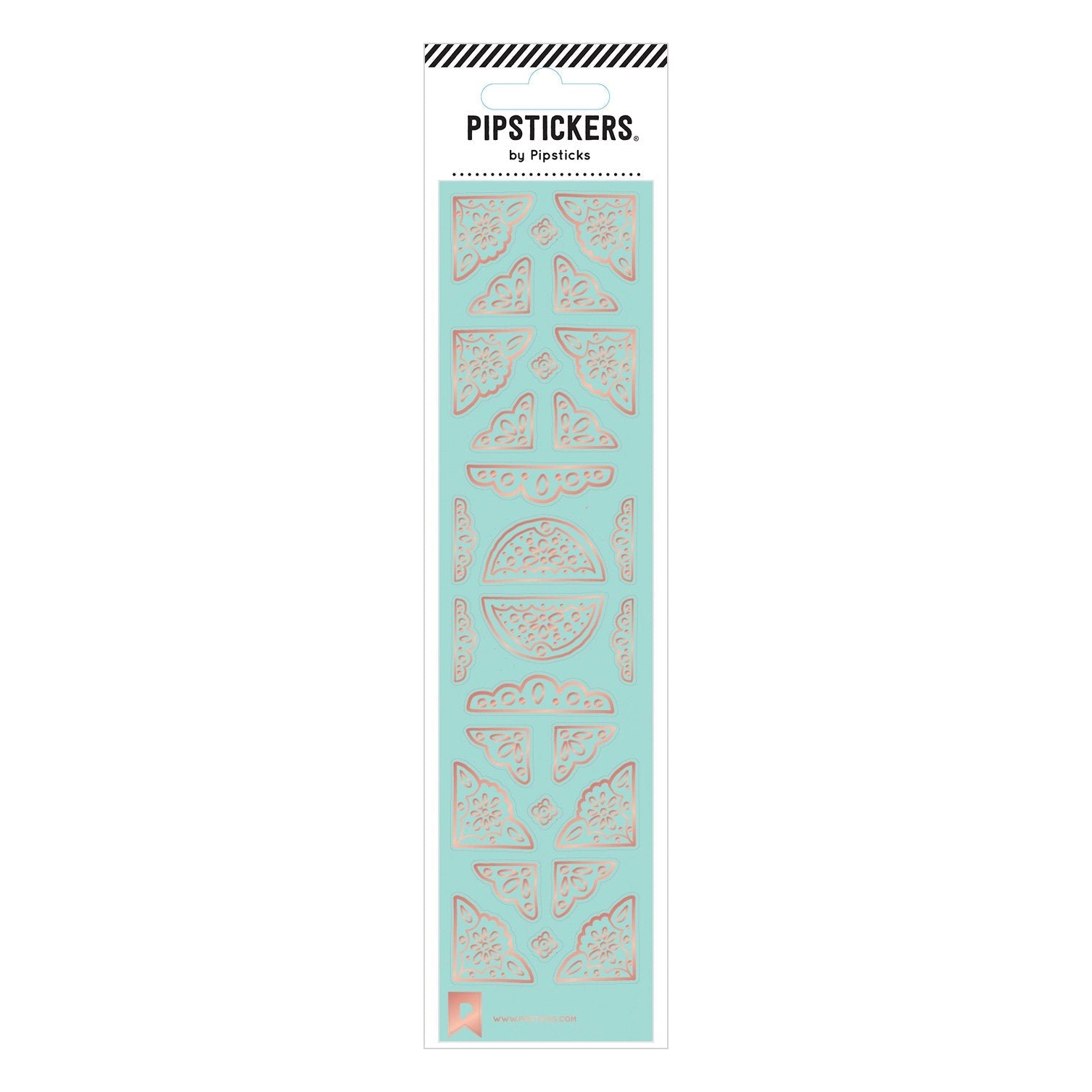 Rose Gold Filigree