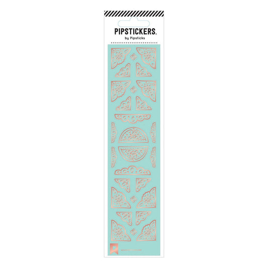 Rose Gold Filigree