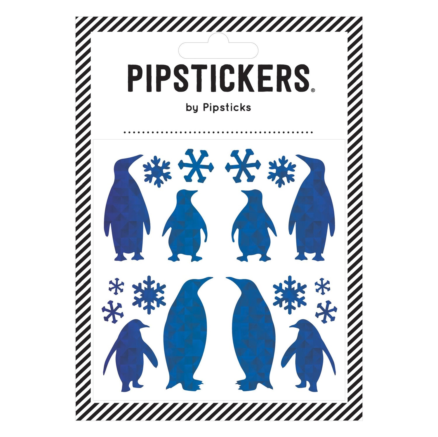 Blue Holographic Penguins