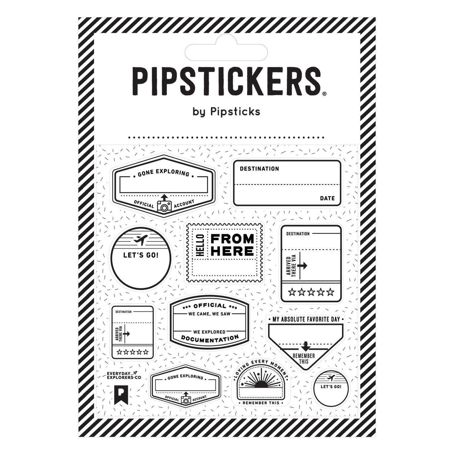 Color-in Destinations by Everyday Explorers