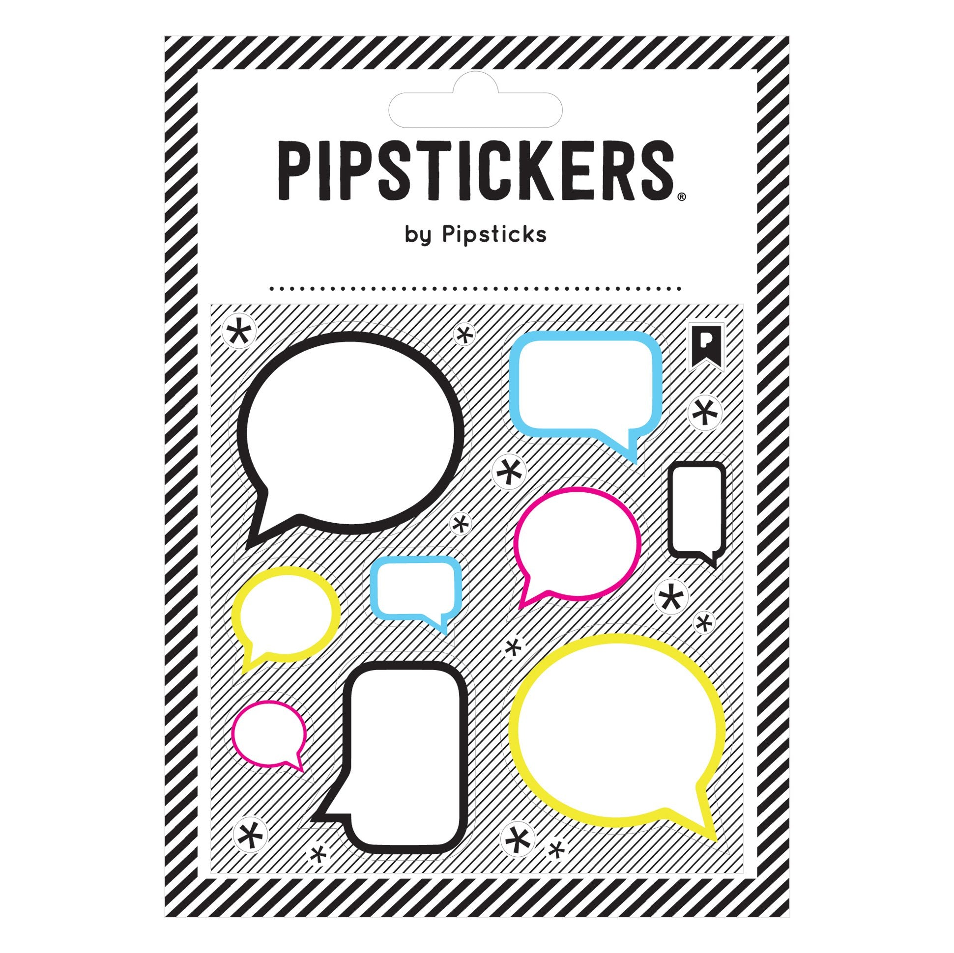 Color-in Speech Bubbles