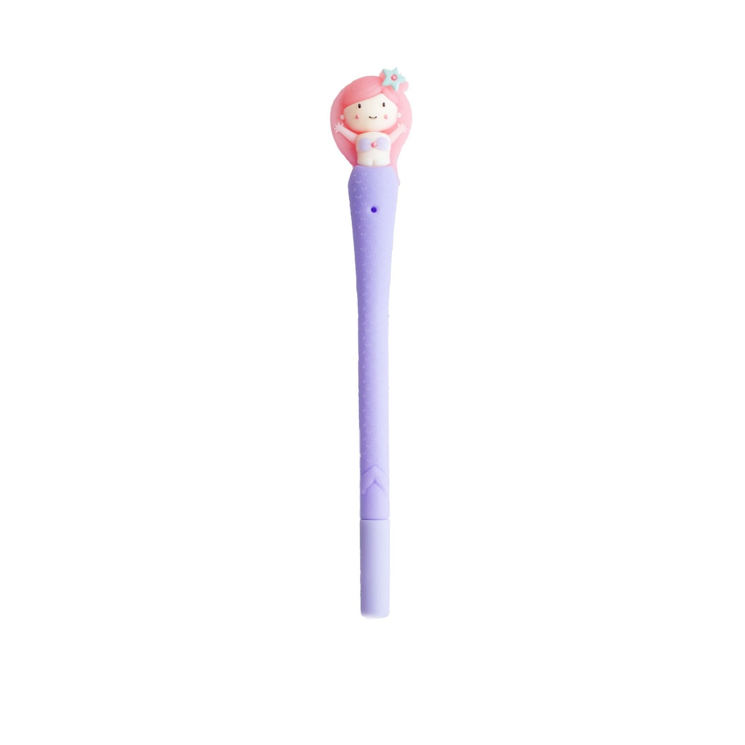 Perky Purple Mermaid Gel Pen